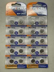 20 X AG6 LR920 SR920W 370 371A G6 SR69 LR69 371 BUTTON CELL BATTERY WATCH Hg0%