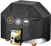 58-Inch Waterproof BBQ Grill Cover for Weber, Char-Broil, Dyna-Glo, Nexgrill