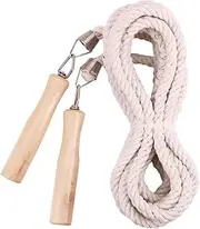WHAMVOX Group Jump Rope Durable Woven Long Skipping Rope for Multi Person Games for Schools and Fitness Training Slip Handle Group Exercise Prop