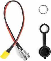 3 Pins Charging Port Compatible with Zero 8 9 10 8X 10X 11X Speedual Electric Scooter Parts Socket Plug Accessories
