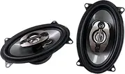 Car Speaker Tweeters 2pcs 225W 4X6 Inch 4-Way Car HiFi Coaxial Speaker Car Door Audio Music Stereo Tweeter Mid-woofer Range Frequency Tweeters