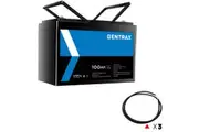 Gentrax 12V 100Ah Lithium Battery + 3* 4AWG 1.5m Connector Cable Black M8 Lug