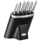 NEW Global Zeitaku Black Knife Block Set 7pce