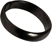 [IndianStore4All] IS4A Shani Dosha Niwaran Black Horse Shoe Iron Ring, Cast Iron