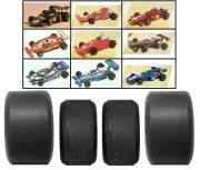 Scalextric VINTAGE TYRES Classic F1 Formula 1 BRM JPS UOP Ferrari Tyrrell Wolf