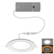 Commercial Electric Ultra Slim 6 in. Canless Selectable CCT Integrated LED