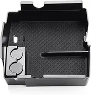 Szwaldaper Car Center Console Armrest Storage Box, for Jeep, Wrangler JL 2018-2022 Central Storage Organizer Container Tray Accessories console, for Seat, storage box Car Center Console Armrest Organi