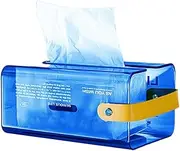 Tissue Dispenser Wall Mount | Wall Mount Refillable Wipes Container Box | Tissue Dispenser, Kitchen Wipes Storage Box for Home Kitchen Bathroom Apartment