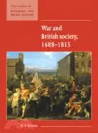 在飛比找三民網路書店優惠-War and British Society 1688–1