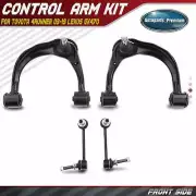 4Pcs Front Control Arm&Ball Joint Assembly Sway Bar Link for Toyota Lexus GX470 (for: Lexus)
