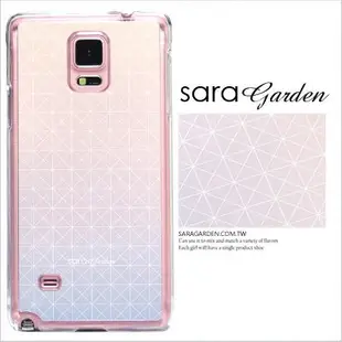 Sara Garden 客製化 三星J7Prime/J7/Note5/Note4手機殼【多款手機型號提供】藍粉幾何 原創