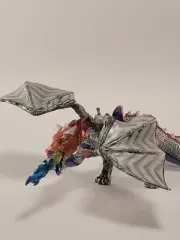 Papo Dragon Toy Figure Dragon of Darkness Action Figurine Fire Breath 2007