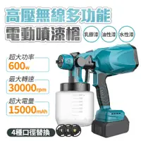 在飛比找PChome24h購物優惠-【FJ】高壓無線多功能電動噴漆槍P902(升級21V鋰電)