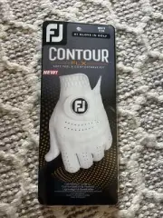 FJ Footjoy Contour FLX Golf Gloves Left Hand Pearl Men's Regular XL Extra Large