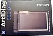 TOPDON AD800BT 2 OBD2 Car Scanner Engine ABS SRS SAS TPMS Diagnostic Tool