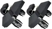 fhtpr 2X Sun Visor Clip Holder,Fit For A3, A4 A5 Q2 Q3 Q5 TT RS3 RS4 Interior Hooker Bracket Hanger Hook Car Accessories Car Visor Retaining Clip