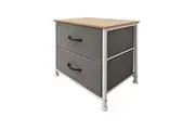 Foret Chest of Drawers Storage Cabinet Tower Dresser Wood Top Tallboy Organizer