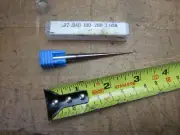 Millstar High Feed .040" solid carbide Ball Nose end mill .100" LOC HSN coat