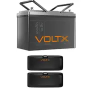 VoltX 12V 100AH Lithium Battery LiFePO4 Grade-A Cell 2x 5000mAh Power Bank 20W Mini Portable Charger