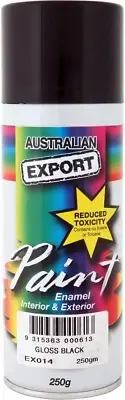Paint Spray 250 G, Black Gloss