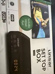Linsar FULL HD TV Digital Set Top Box with Record Function 1080P USB