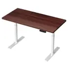 Artiss Electric Standing Desk Height Adjustable Sit Stand Table White Walnut