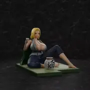 Tsunade | 3D Printed Figure | Painted or Model Kit | Designed by PolyBitsArt