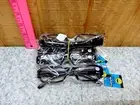 5 PK Mens Reading Glasses Black Spring Hinge Readers 1.50 B10