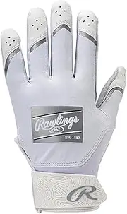 Rawlings Baseball Batting Glove Battery Gloves Ambidextrous Clout Batting Gloves CL25BG USA Size