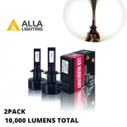 Alla H7 LED Cornering|Daytime Running DRL|Fog Light Bulb w/ Removable Adapter (for: BMW)