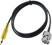 3.5mm 1/8 Inch TS Head to BNC Male Camera Antenna RG174 Tail Fiber Coaxial Cable Jumper(BNC M to 3.5 Mono,1M)