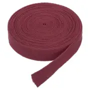 3/4"(2cm) 10 Yards Cotton Twill Tape Cotton Ribbons Bias Binding Tape Vermilion