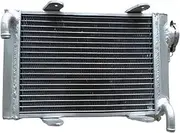 Aluminum Radiator Compatible For Go Kart Go-kart Karting 17 3/4" X 9 1/2" X 2" Size