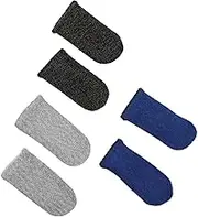 TEHAUX Gaming Gloves Finger Protectors Pcs Breathable Finger Sleeves for Reduced Friction