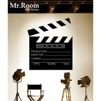 在飛比找蝦皮購物優惠-☆ Mr.Room 空間先生創意 壁貼 打板 留言板 (CL