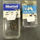 Mustad Treble Hooks 3551 Size 10 & 6 - 31 qty