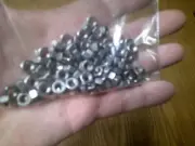M5-0.8 Nuts 5mm Stainless Coarse Thread Hex Nut 100 Pack