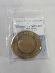 WENDELL AUGUST FORGE CHRISTMAS ORNAMENT 2000, BRONZE, NOS