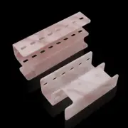 Pink Marble Eyelash Tweezers Storage Holder Stand 6 Holes Convenient Tweezers
