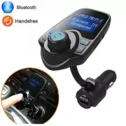 Car Bluetooth 5.0 FM Transmitter MP3 Player Wireless Handsfree Audio Receiver (for: Fiat)