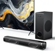 MEVOSTO Soundbar for TV with Subwoofer, 2.1CH Sound Bar with 5.25'' Woofer