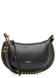 Isabel Marant Oskan Moon Leather Shoulder bag - Black One Size