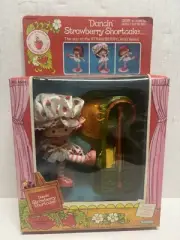 Vintage NEW 1983 Kenner Dancin’ Strawberry Shortcake Doll With Box & Accessories