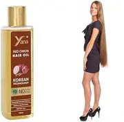 Red Onion Hair Oil With Black Seeds, Aloe Oil, Vit-E, Bhringraj Oil, Amla Oil, Brahmi Oil, For Men And Women By Korean Technology