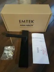 Emtek 8041 10 Inch Stretto Rectangular Passage Dummy SidePlate Entry Set Handle