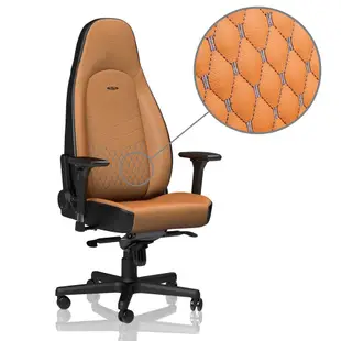 最後1張【全新】【真皮】noblechairs ICON 真皮系列電競椅-午夜藍