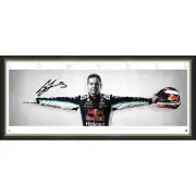 V8 Supercars - Craig Lowndes Signed and Framed Limited Edition 'Wings' Lithograph