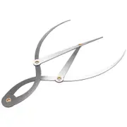 Mean Calipers Golden Ratio Calipers Stainless Steel Eyebrow Ruler 1:1.618 Measure Tool for Tattoo Ma Silver