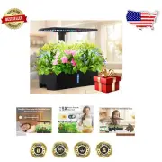 Adjustable Indoor Herb Garden System with Quiet Pump & Full Spectrum LED Lights