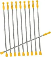 MERRYHAPY Garden Sprayer Parts 4pcs Sprayer Extension Pole Replacement for Water Sprinkler Sprinkler